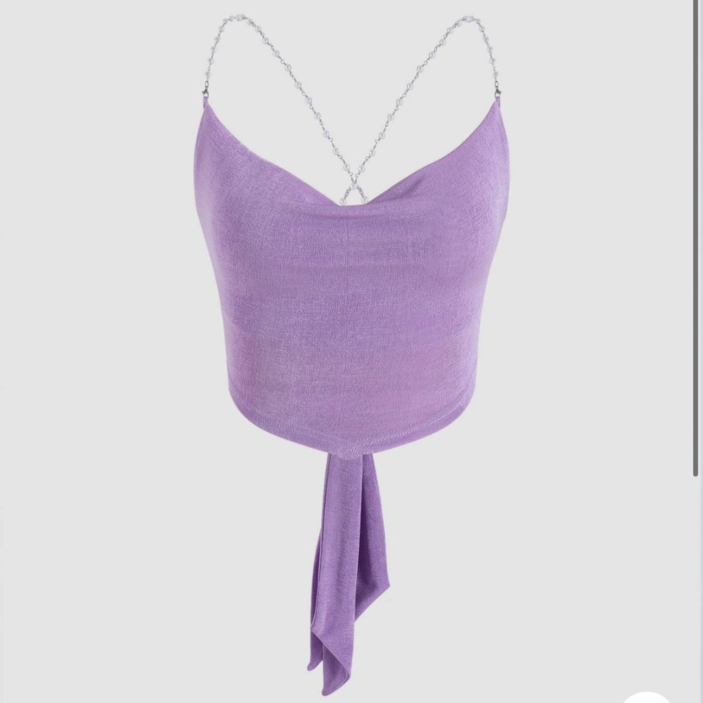 Tie back top